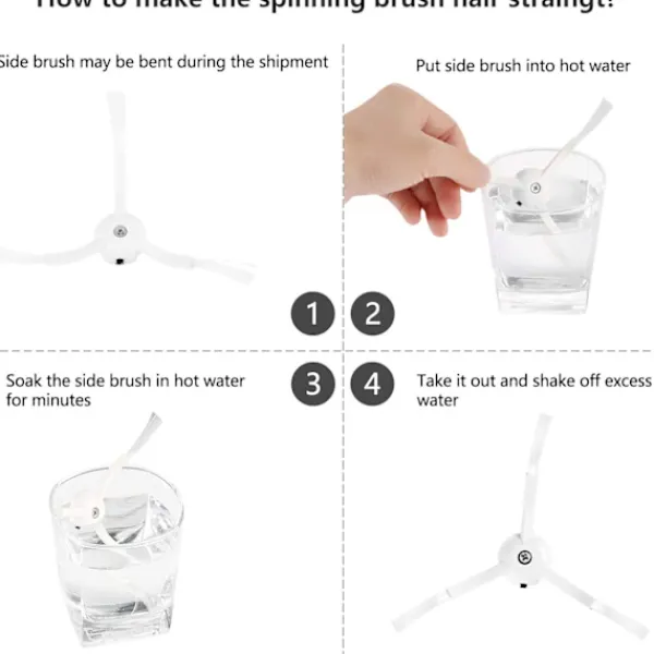 New Tillbehörskit för Xiaomi Roborock E4, S5, S5 Max, S50, S51, S55 11 delar