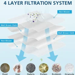 Discount Tillbehörssats för Dreame L20 Ultra/L30 Ultra Dammsugare Huvudborste Sidoborste Hepa Filter Moppduk Dammpåsar Delar