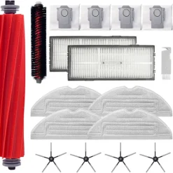 Best BEBETTER Tillbehörssats för Roborock S7 Pro Ultra/Roborock S7 MaxV Ultra: 1 rullborste, 1 självrengörande borste, 2 HEPA-filter, 4 sidoborstar, 4 rengöringsdukar | Fyndiq