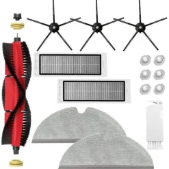 Discount Tillbehörssats för Roborock S5 Max S6 S6 Pure S6 MaxV S50 S55 Dammsugare Ersättningsdelar Filter Sidoborste Moppdukar