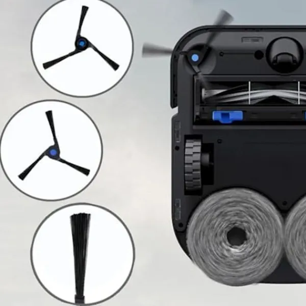 Discount Tillbehörssats kompatibel med Deebot X2 Omni reservdelar huvudborste, sidoborstar, filter, mo