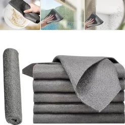 Hot Tjock Magic Rengöringsduk, Mikrofiber Glasrengöringsduk Trasor, Återanvändbara Rengöringsdukar 30 x 30 cm 5Pcs