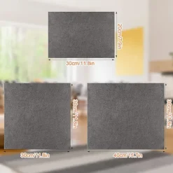 Discount Tjock Magisk Rengöringsduk, Mikrofiber Glasrengöringsdukar, Återanvändbar Magisk Rengöringsduk Utan Ränder 30 x 30 cm 10 st