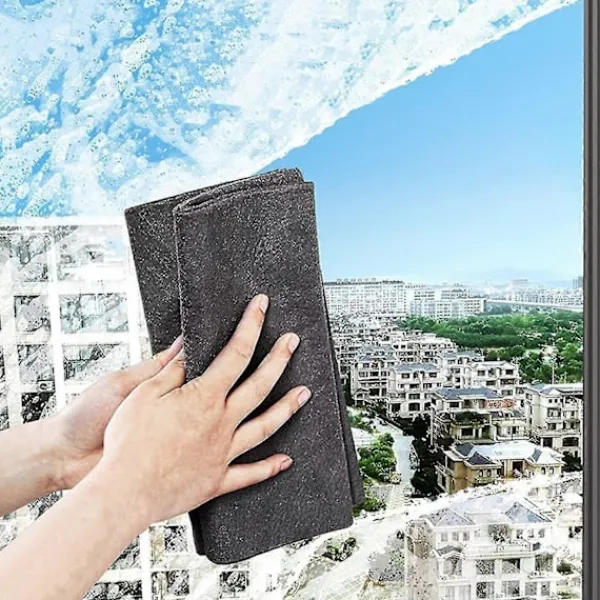 Outlet Tjock Magisk Rengöringsduk Luddfri Återanvändbar Mikrofiber Rengörings Trasa