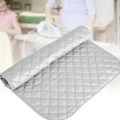 New Tjock strykjärnsmatta för sömnad, bärbar, värmebeständig, för ångstrykning på bord eller säng, värmeavvisande (storlek: 48x85)