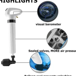 Hot Toalett avloppsrensare, avloppsrensare, badplunge, kraftig A