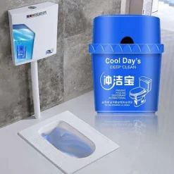 New Toalettrengöring Brusande Tablett Deodorant Solid Rengöring Automatisk Toalettskål Rengöringsmedel Toalettank Och Badrumsrengöring GS