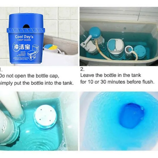 New Toalettrengöring Brusande Tablett Deodorant Solid Rengöring Automatisk Toalettskål Rengöringsmedel Toalettank Och Badrumsrengöring GS