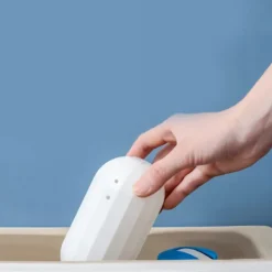 New Toalettrengöring Luktborttagning Löser Upp Jämnt Säker Tankrengöring Verktyg för Badrum Hotell Vit