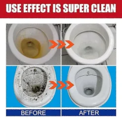 Hot Toalettrengöringsblock, Deodoriserande Tar Bort Kalk och Urinfläckar Hushålls Toalettrengöringsblock