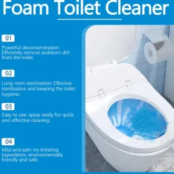 Online unbranded Toalettskumrengöring, 2025 Nya toalettrengöringsmedel, Avancerad badrumsrengöring för hemmet, Kraftfulla snabbrengöringsmedel för badrumstillbehör (1) | Fyndiq