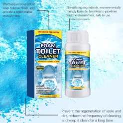 Online unbranded Toalettskumrengöring, 2025 Nya toalettrengöringsmedel, Avancerad badrumsrengöring för hemmet, Kraftfulla snabbrengöringsmedel för badrumstillbehör (1) | Fyndiq