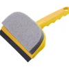 Best Superp Torkarbladssvampborste, två-i-ett torkarblad multifunktionell rengöringsborste glasskrapa, dubbelrengöringsborste svamprengöringsborste