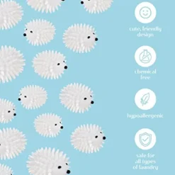 Online Torkbollar - Naturligt alternativ (4-PACK) till torktumlarlakan och fa