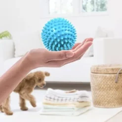 Clearance Torkbollar, 6 st Blå Tvättbollar, Torktumlare Bollar Återanvändbar Mjukgörare Boll för Kläder Mindre Statisk Vidhäftning (3 Färger)