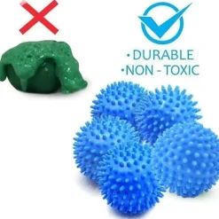 Clearance Torkbollar - Återanvändbara tygmjukgörare för tvättmaskin