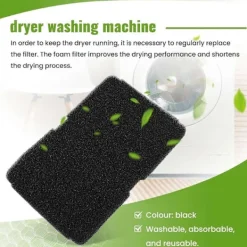 New Torkfilter 2964840100, Luddfilter DE8635Rx DS7512Pa Kompatibelt med torktumlare, 10-pack ersättningsfilter