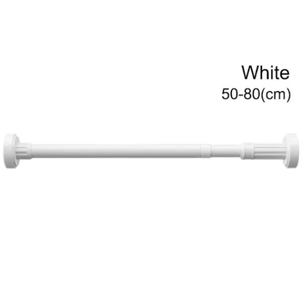 Hot Torkställ teleskopstång VIT 50-80CM vit 50-80cm-50-80cm white