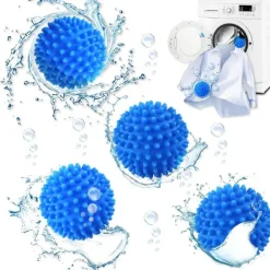 New Torktumlare bollar 6-pack torkbollar tvättbollar för kläder
