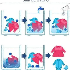 unbranded Torktumlare Bollar, Återanvändbara Torktumlare Bollar, Tvättrumlare Bollar