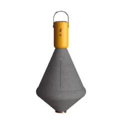 Outlet Torktumlare Låg Ljud Bärbar Skotorktumlare med Tygöverdrag för Hem Sovsal Resa Orange EU-kontakt 220V