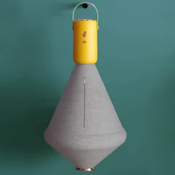 Outlet Torktumlare Låg Ljud Bärbar Skotorktumlare med Tygöverdrag för Hem Sovsal Resa Orange EU-kontakt 220V