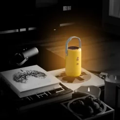 Outlet Torktumlare Låg Ljud Bärbar Skotorktumlare med Tygöverdrag för Hem Sovsal Resa Orange EU-kontakt 220V