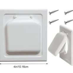 Torktumlare Ventilationslock Dubbeldörr Torktumlare Cover NO-PEST VENT