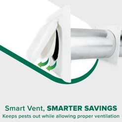 Torktumlare Ventilationslock Dubbeldörr Torktumlare Cover NO-PEST VENT