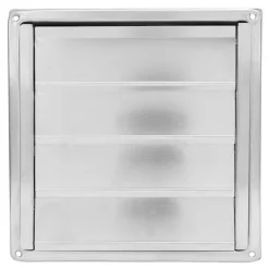 Online Torktumlare Ventilationsskydd 4 Tum Fyrkantigt 304 Rostfritt Stål Exteriör Utomhus Väggventilationsskydd med Nylon Mesh för att Hålla Regn Snö Vind Eller Fåglar Ute | Fyndiq