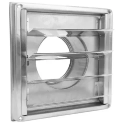 Online Torktumlare Ventilationsskydd 4 Tum Fyrkantigt 304 Rostfritt Stål Exteriör Utomhus Väggventilationsskydd med Nylon Mesh för att Hålla Regn Snö Vind Eller Fåglar Ute | Fyndiq