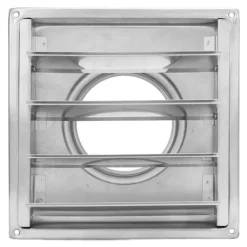 Online Torktumlare Ventilationsskydd 4 Tum Fyrkantigt 304 Rostfritt Stål Exteriör Utomhus Väggventilationsskydd med Nylon Mesh för att Hålla Regn Snö Vind Eller Fåglar Ute | Fyndiq