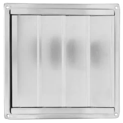 Online Torktumlare Ventilationsskydd 4 Tum Fyrkantigt 304 Rostfritt Stål Exteriör Utomhus Väggventilationsskydd med Nylon Mesh för att Hålla Regn Snö Vind Eller Fåglar Ute | Fyndiq