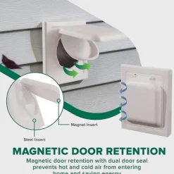 New Torktumlarens ventilationslock med dubbla dörrar, utomhus, 4 tum, torktumlarens ventilationslock, torktumlarens ventilationsrör och trimring, inomhus | Fyndiq