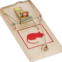 NeunWolken Traditionell musfälla - Musfälla gnagarefällor återanvändbar trä & hållbar skadedjursbekämpning