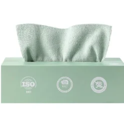 Discount Trasor i en låda (20 stycken) - 19,8 x 19,8 cm återanvändbara våtservetter för rengöring, kantlösa frottéhanddukar, verkstadstrasor, tvätt, damm, engångs | Fyndiq