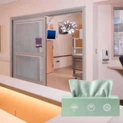 Discount Trasor i en låda (20 stycken) - 19,8 x 19,8 cm återanvändbara våtservetter för rengöring, kantlösa frottéhanddukar, verkstadstrasor, tvätt, damm, engångs | Fyndiq