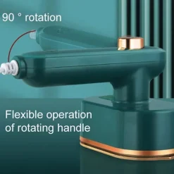 Hot Travel Steamer Mini Strykjärn för Kläder Bärbar Mini Strykmaskin Garment Steamer för Hem EU Plug-A Silver Gray