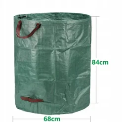 Clearance Trädgårdssäck Big Bag Set Säck Säck Trädgårdssop Säck 300L*3PC