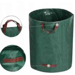 Clearance Trädgårdssäck Big Bag Set Säck Säck Trädgårdssop Säck 300L*3PC