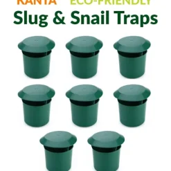 Clearance Trädgårdssnigel- och snigelfälla Miljövänlig giftfri plast Skadedjursfångare Låda Säker Utomhus Trädgårdsblommor (8-pack)
