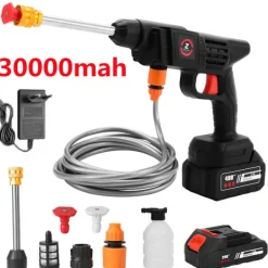 Hot OEM Trådlös högtryckstvätt, 20000mAh batteri, 3000W motor,30 000 mAh Batteri