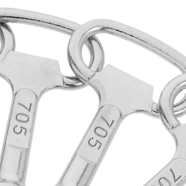 Triangel Soptunna Nyckel 6st Metallnyckel För Gemensam Avfallsbehållare Och Utomhus Skal Soptunna Tillbehör För Skåp Vattenmätare Låda Verktygslåda El B | Fyndiq