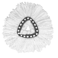 New Triangulär fiber moppduk mopptillbehör, passar O-Cedar (4 st)