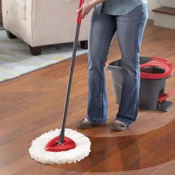 New Triangulär fiber moppduk mopptillbehör, passar O-Cedar (4 st)