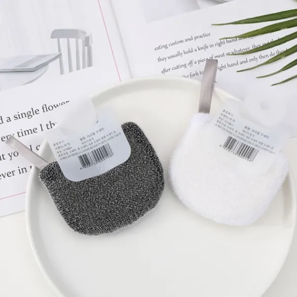 Outlet Trämassa Disksvamp Disktvätt Bomull Block Pot Torka color random