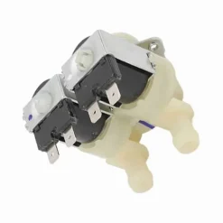 Clearance Trumtvättmaskin Inloppsventil Vatten Dubbla Huvuden Inlopp Magnetventil för Cylindertvättmaskin-Perfet