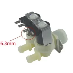 Best Trumtvättmaskin Inloppsventil Vatten Dubbla Huvuden Inlopp Magnetventil för Cylindertvättmaskin FPS