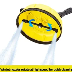 New Pro. Car Tryck tvätt uteplats rengöring golv skurmaskin ytrengöring borste för karcher lavor