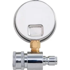 Best ECORP Tryckmätare för högtryckstvätt, 6000 PSI, 3/8 tums snabbkoppling, tryck